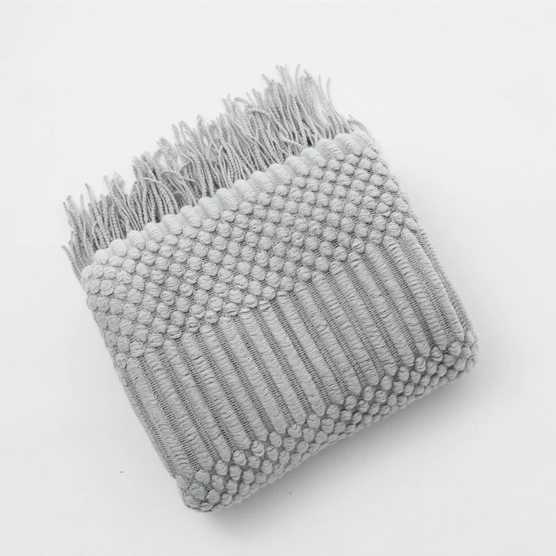 Cozy Knitted Blanket
