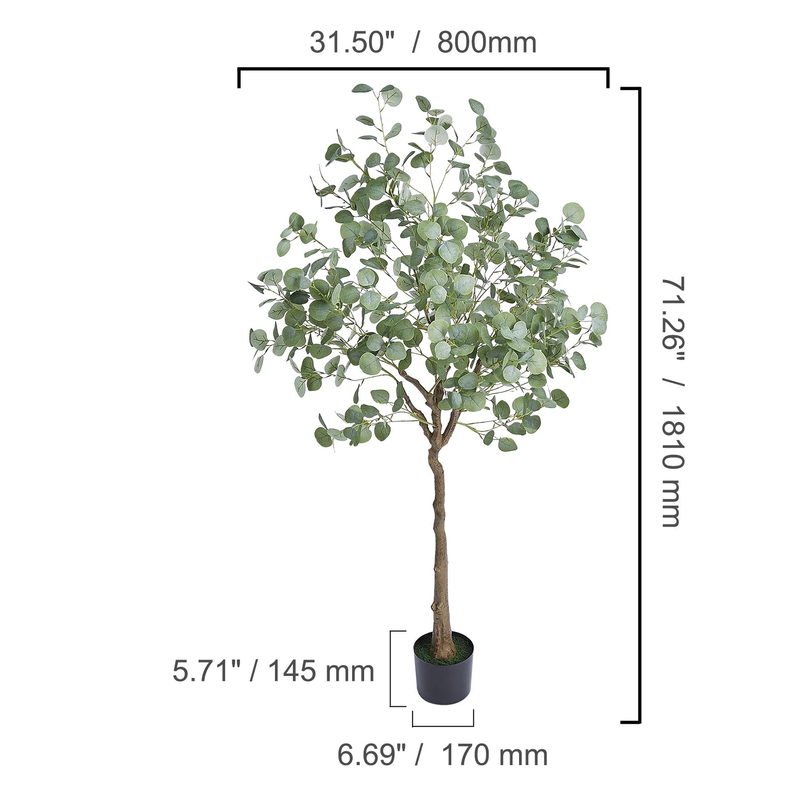 Faux Olive Tree