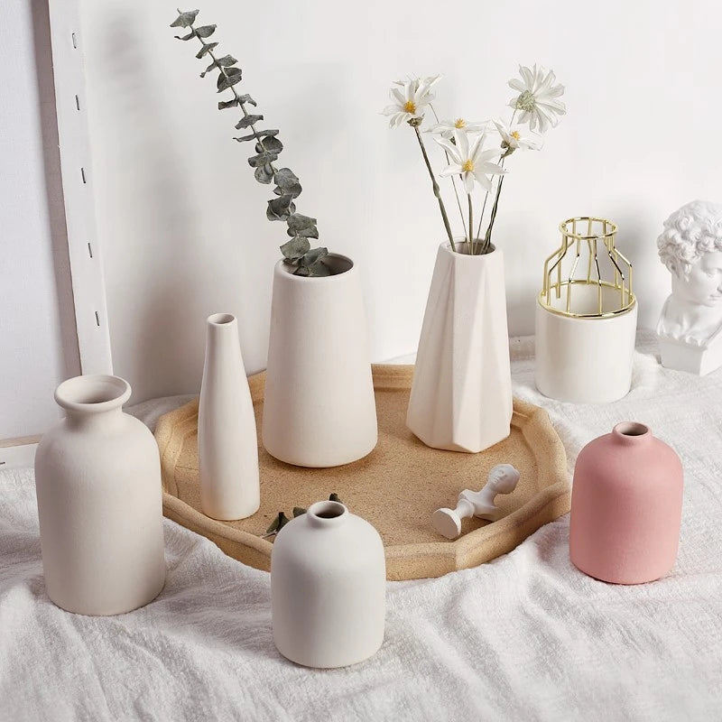 Nordic Ceramic Vases