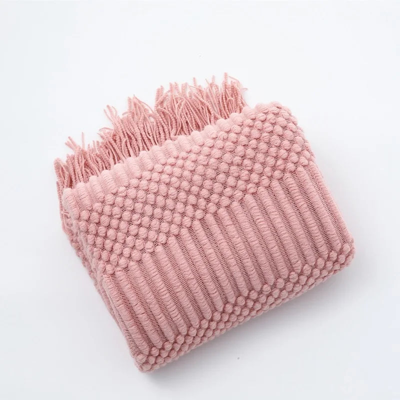 Cozy Knitted Blanket
