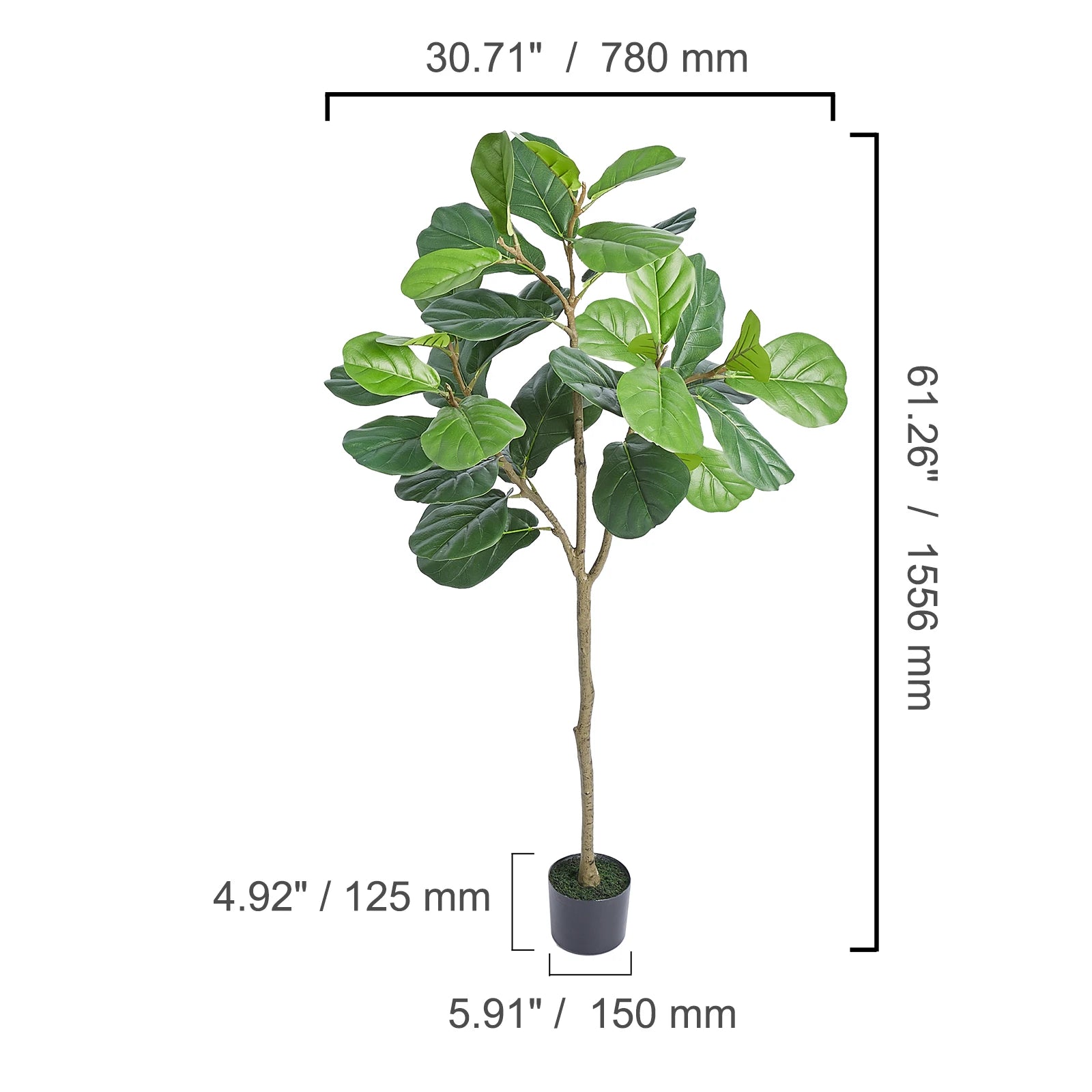 Faux Olive Tree