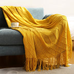 Cozy Knitted Blanket