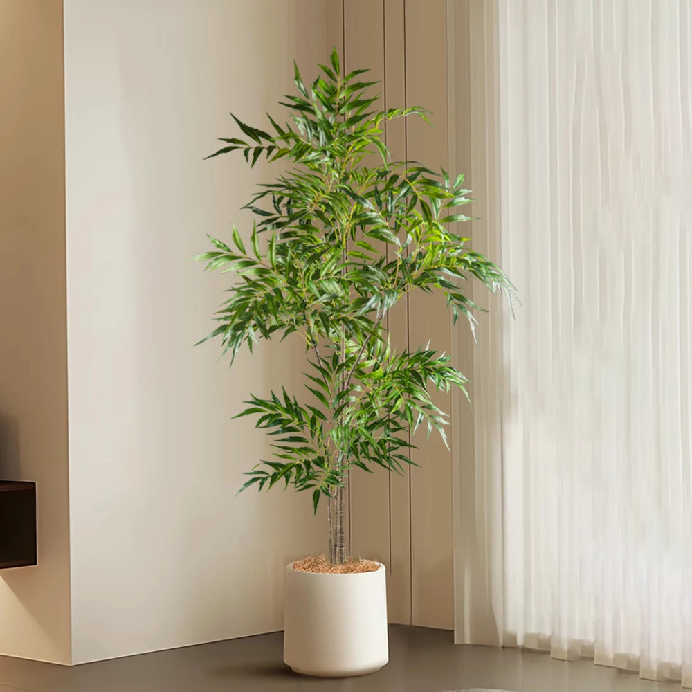 Faux Tall Nandina Plant
