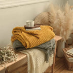 Cozy Knitted Blanket