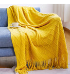 Cozy Knitted Blanket