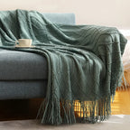 Cozy Knitted Blanket