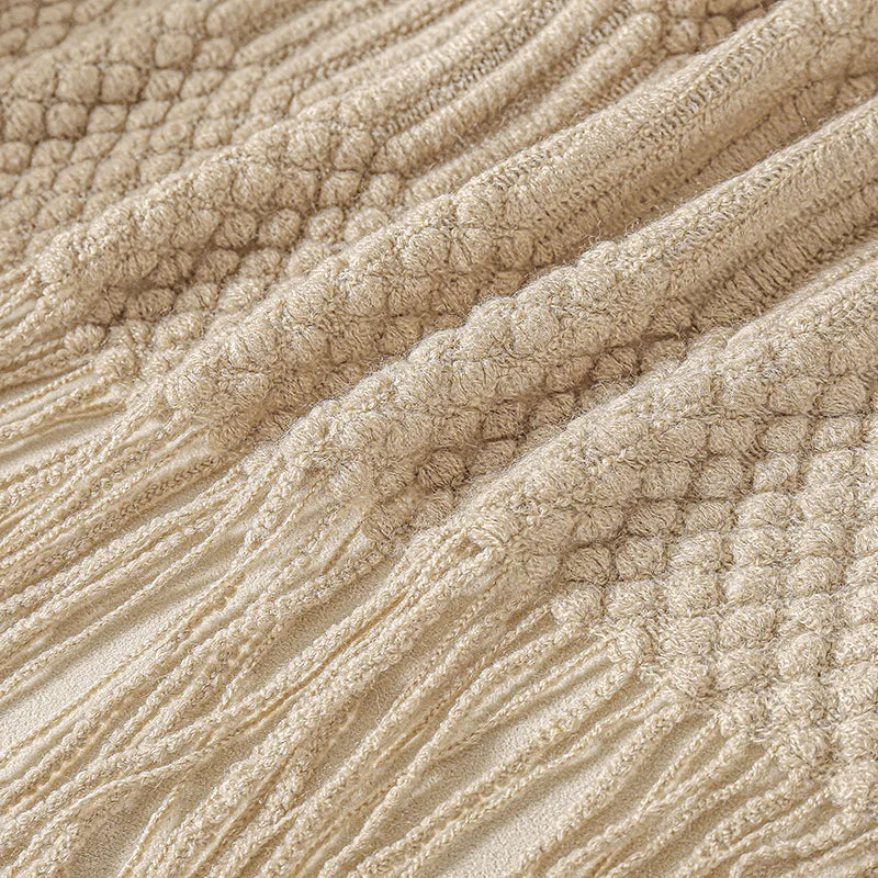 Cozy Knitted Blanket