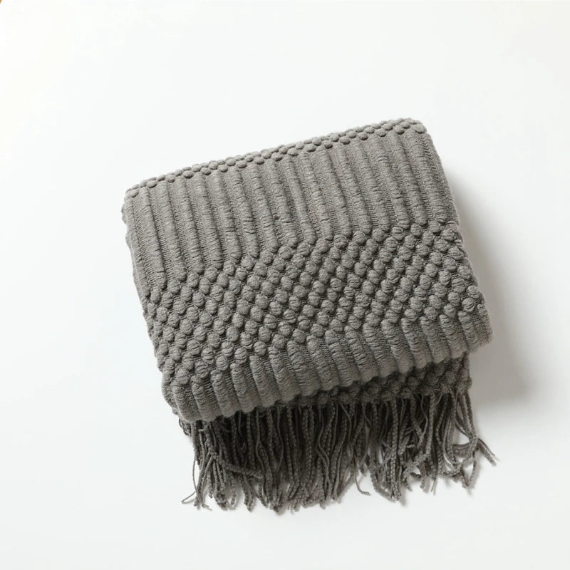 Cozy Knitted Blanket