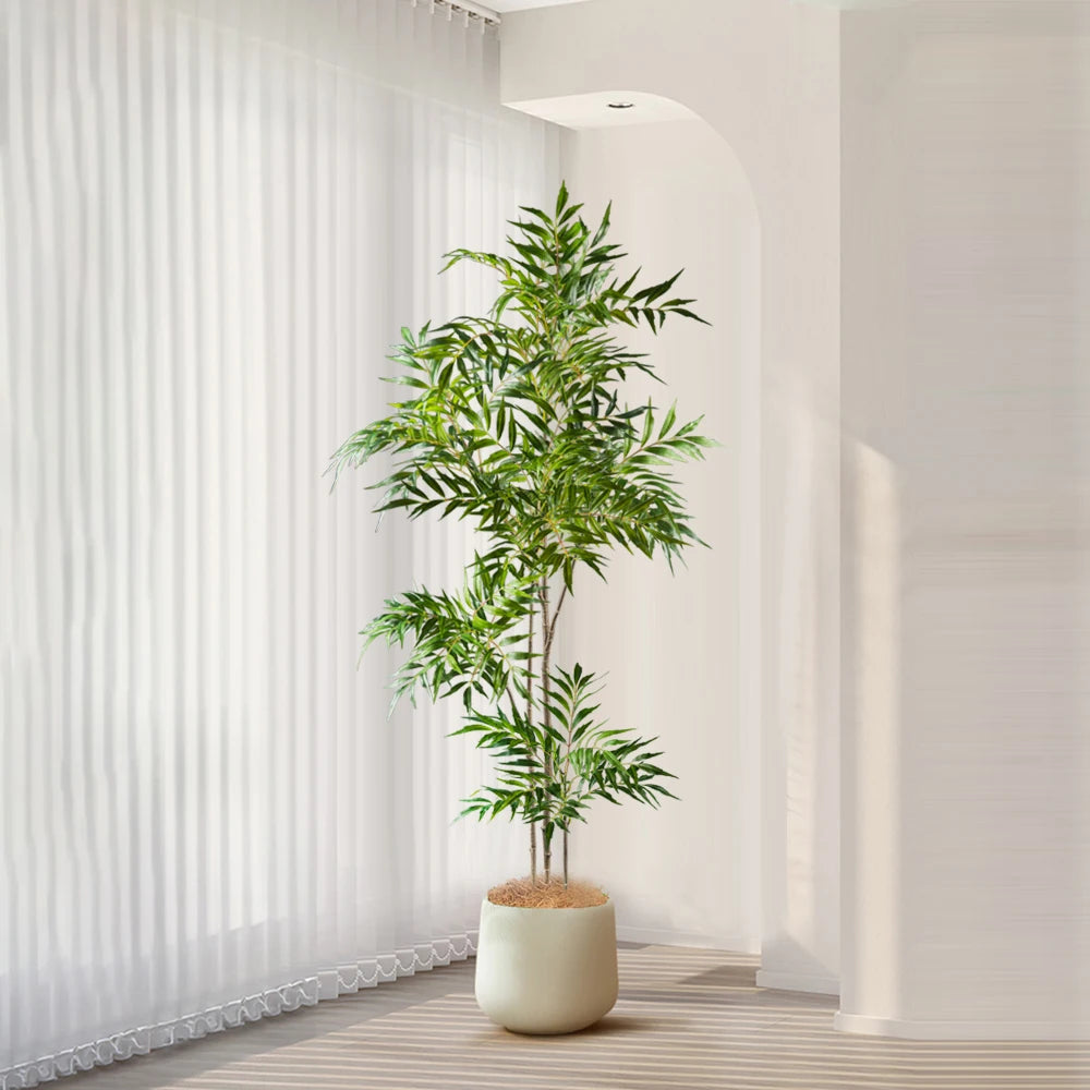 Faux Tall Nandina Plant