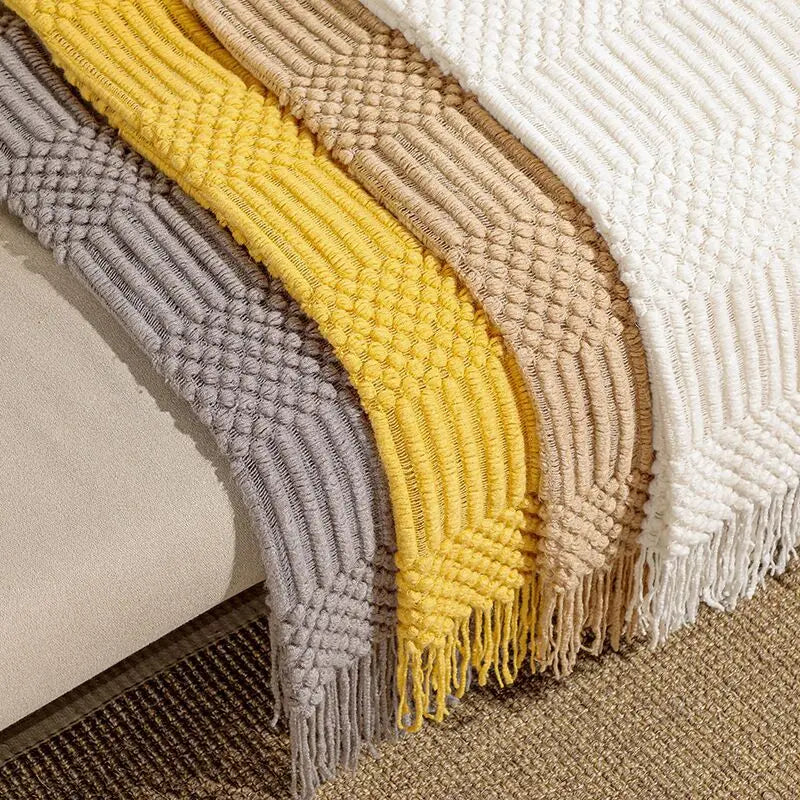Cozy Knitted Blanket