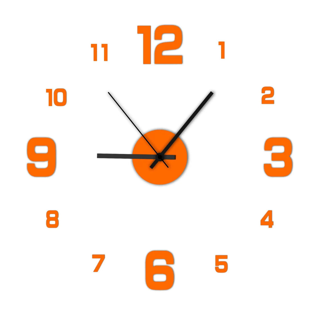 Minimalist Frameless Clock