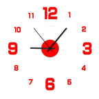 Minimalist Frameless Clock