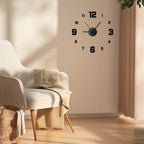 Minimalist Frameless Clock