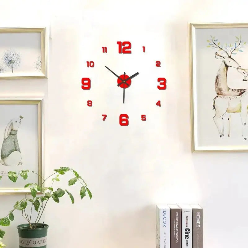 Minimalist Frameless Clock