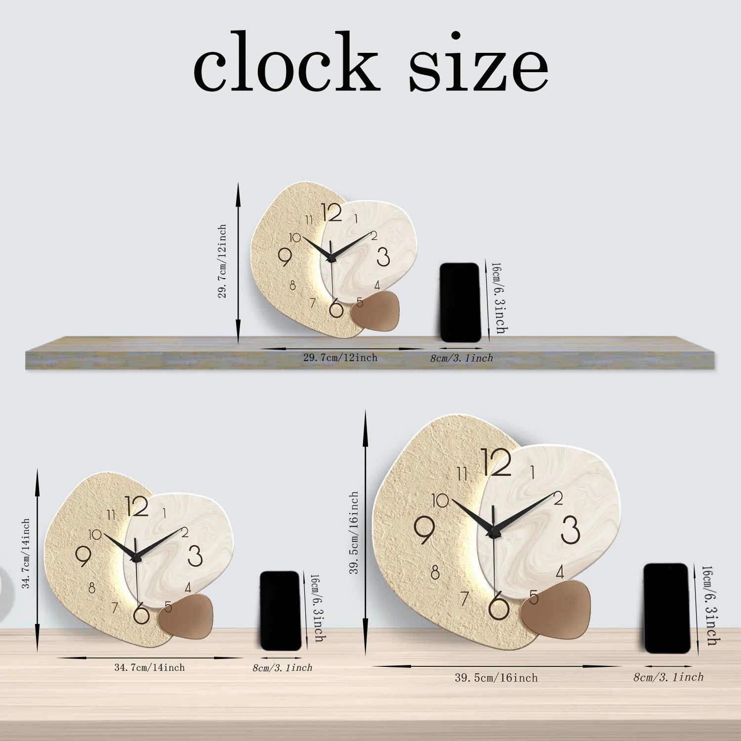 Viora Modern Wall Clock