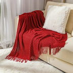 Cozy Knitted Blanket