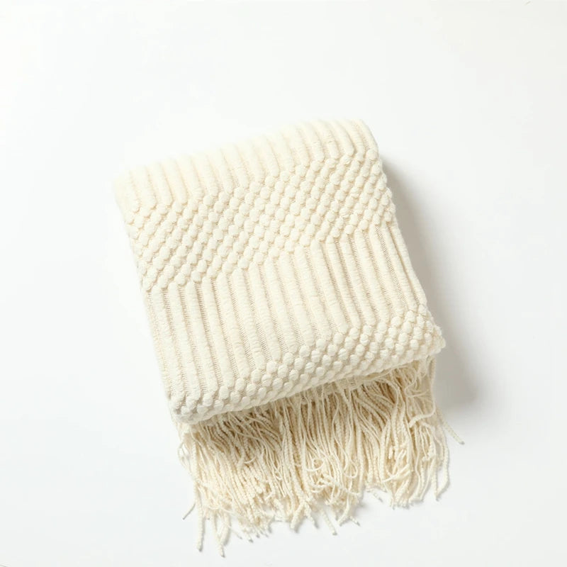 Cozy Knitted Blanket